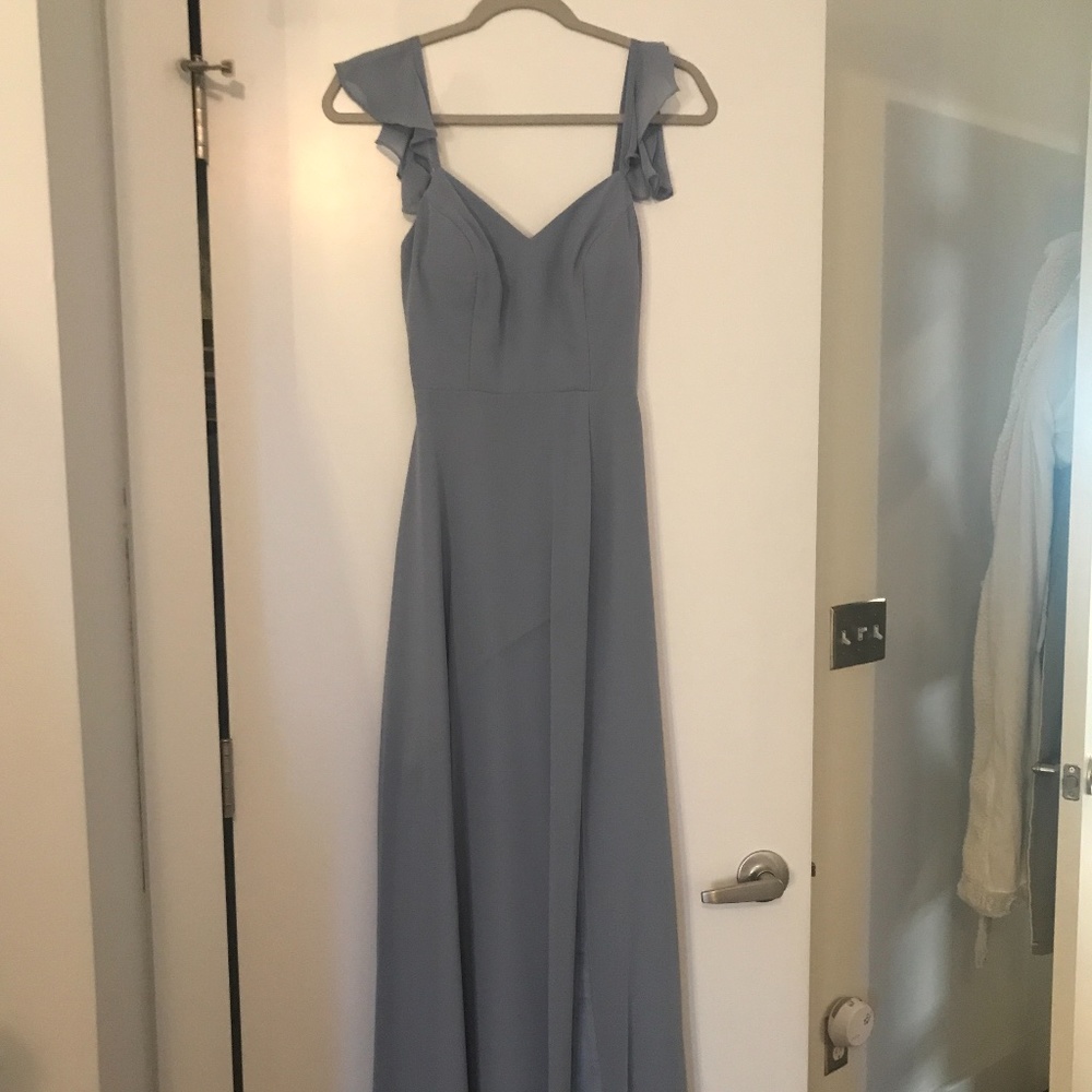 Dusty Blue Gown